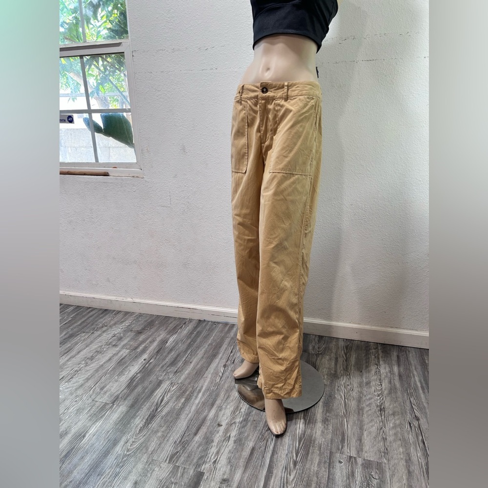 Who What Wear Beige Cotton pants size:8 - Picture 2 of 16